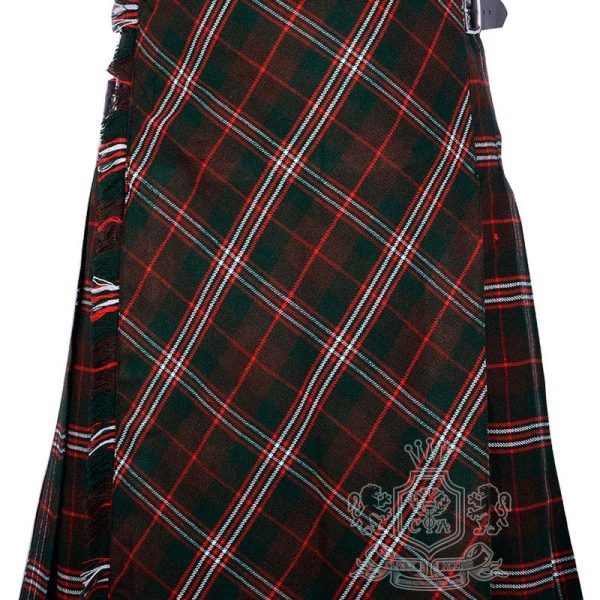 Scott Hunting Tartan Bias Apron 8-Yard Kilt