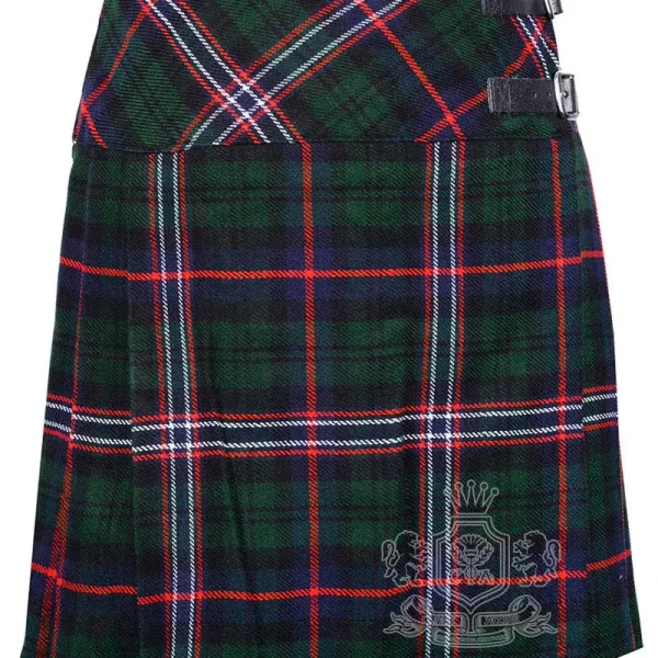 Scottish National Tartan Billie Skirt | Ladies Kilted Skirt