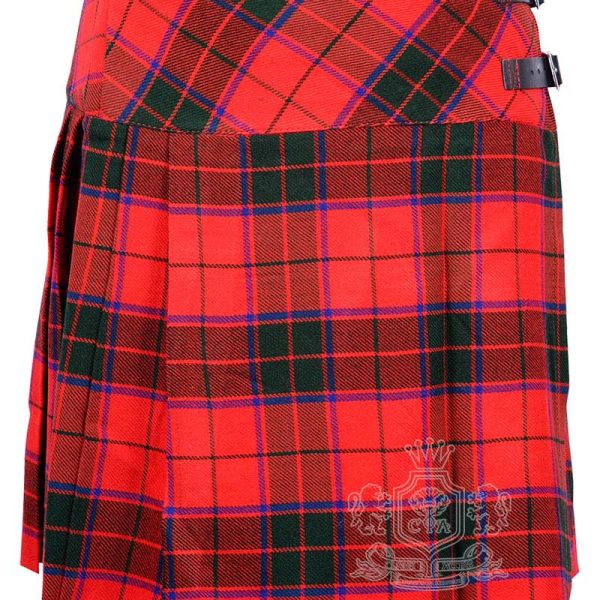 Scottish Rose Tartan Billie Skirt | Ladies Kilted Skirt