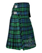 Campbell Ancient Tartan 8-Yard Kilt with Detachable Pockets