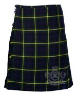Gordon Tartan 8 Yard Kilt | Traditional Scottish Kilt