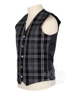 Granite Tartan Vest | Scottish Highland Waistcoat - Image 2
