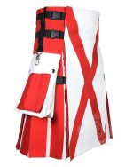 Northern Ireland Flag Utility Kilt | Modern Patriotic Highland Wear - Image 2