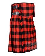 Rob Roy Tartan 8-Yard Kilt with Detachable Pockets