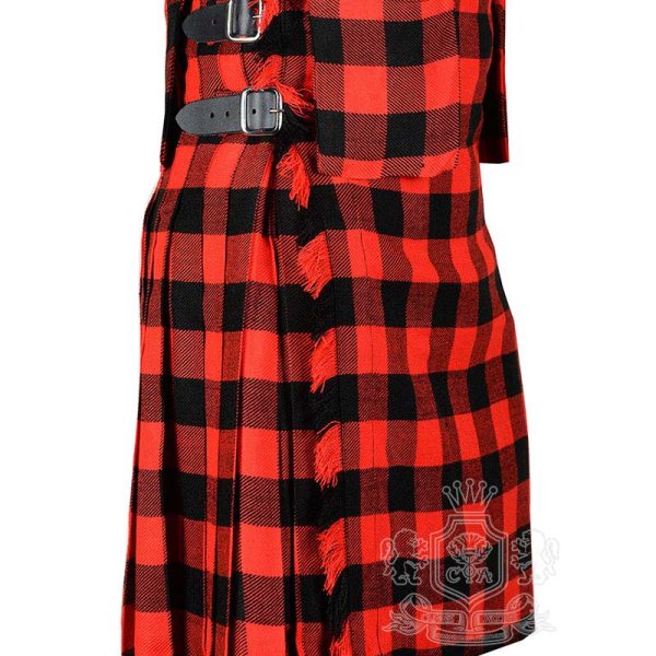 Rob Roy Tartan 8-Yard Kilt with Detachable Pockets