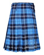 Ramsey Blue Hunting Tartan 8 Yard Kilt | Traditional Scottish Kilt - Image 4