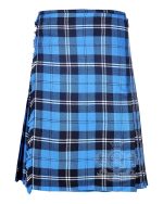 Ramsey Blue Hunting Tartan 8 Yard Kilt | Traditional Scottish Kilt
