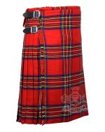 Royal Stewart Tartan 8 Yard Kilt | Traditional Scottish Kilt - Image 2