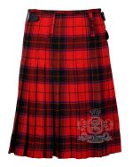 Scottish Rose Tartan 8 Yard Kilt | Traditional Scottish Kilt - Image 4