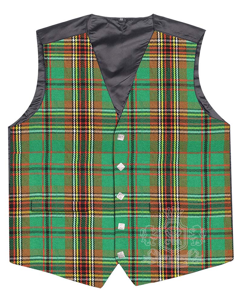 tara-murphy-tartan-vest Tara Murphy Tartan Vest Argyle Waistcoat - Image 1