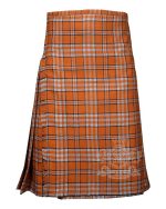 Tennessee Tartan 8 Yard Kilt | Traditional Scottish Kilt
