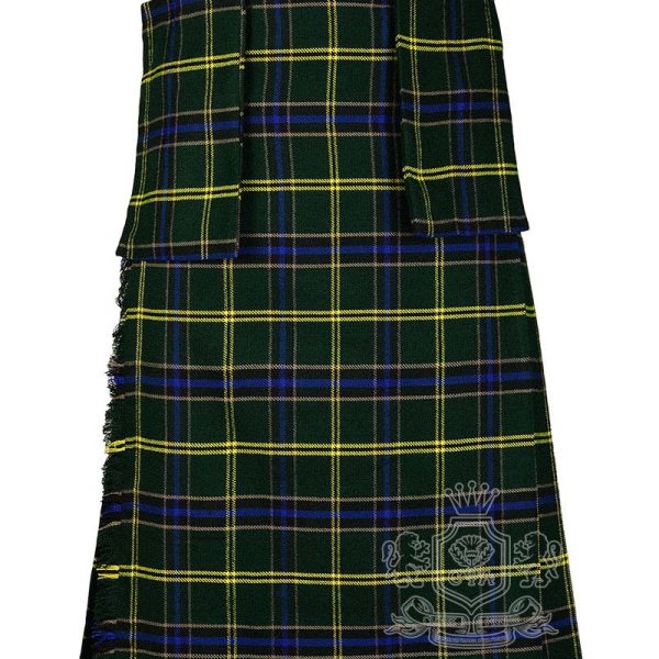 US Army Tartan 8-Yard Kilt with Detachable Pockets