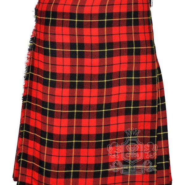 Wallace Tartan 8 Yard Kilt | Traditional Scottish Kilt