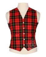 Wallace Tartan Vest | Traditional Scottish Waistcoat