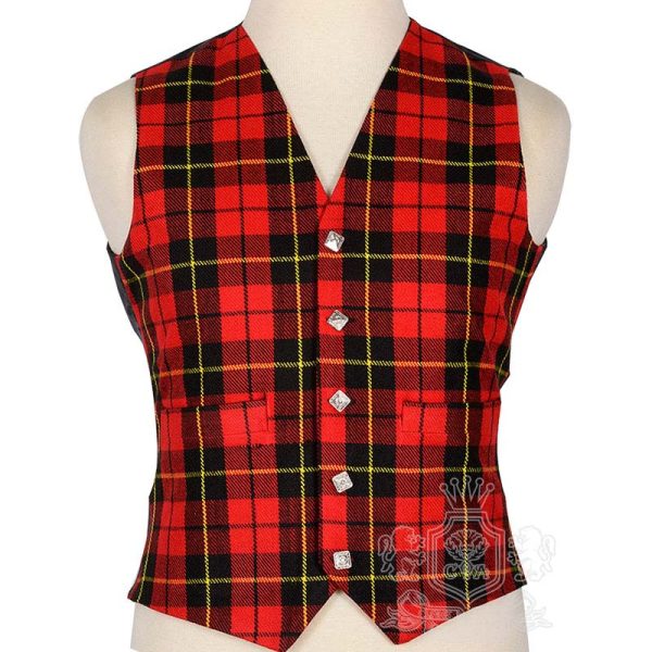 Wallace Tartan Vest | Traditional Scottish Waistcoat