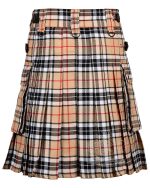Campbell Thompson Tartan Utility Kilt with Adjustable Leather Straps - Image 3