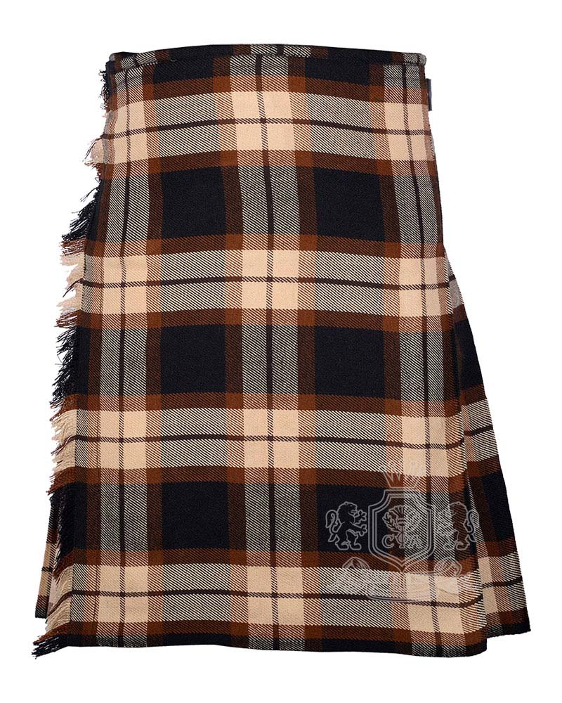 rose-ancient-traditional-kilt-front Rose Ancient Tartan 8 Yard Kilt | Traditional Scottish Kilt - Image 1